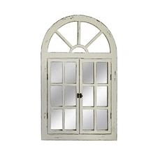 Window frame mirror